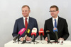 Landeshauptmann Mag. Thomas Stelzer und Landesrat Markus Achleitner