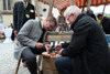 Wirtschafts-Landesrat Markus Achleitner beim Rundgang durch die 28. OÖ. Ortsbildmesse in Ternberg