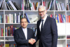 Der iranische Botschafter in Österreich, Dr. Ebadollah Molaei, mit Wirtschaftsreferent Landeshauptmann-Stv. Dr. Michael Strugl.