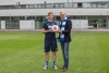 v.l.: Hoffenheim-Trainer Julian Nagelsmann mit Sportreferent LH-Stv. Dr. Michael Strugl