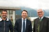 v.l.: DI Clemens Schnaitl, Geschäftsführer Naturpark Attersee-Transee, LH-Stv. Dr. Manfred Haimbuchner und Mag. Wolfgang Mair
