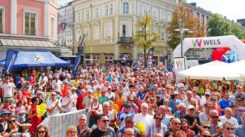 Tausende begeisterte Fans bei der Siegerehrung im vergangenen Jahr