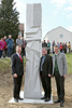 v.l.: Landeshauptmann Mag. Thomas Stelzer, Diözesanbischof Dr. Manfred Scheuer und Wirtschafts- und Tourismus-Landesrat Markus Achleitner eröffneten heute in St. Martin im Mühlkreis den neuen Granitpilgern-Wanderweg