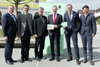 v.l.: Bürgermeister Wolfgang Schirz, Landesrat Markus Achleitner, Diözesanbischof Dr. Manfred Scheuer, Landeshauptmann Mag. Thomas Stelzer, GF KR Johannes Artmayr, GF Mag. Andreas Winkelhofer