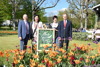 LR Max Hiegelsberger, Barbara Kneidinger (GF Bio.Garten.Eden), Elisabeth Höfler (Bgm. Aigen-Schlägl), LH Thomas Stelzer