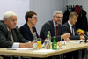 - V.l.: em. o. Univ.-Prof. Dr. Friedrich SCHNEIDER, Dr.in Andrea WAGNER und Wirtschaftsreferent LH-Stv. Dr. Michael STRUGL und DI (FH) Werner PAMMINGER