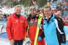 V.l.: Landeshauptmann Mag. Thomas Stelzer, Vincent Kriechmayr, Sport-Landesrat Markus Achleitner