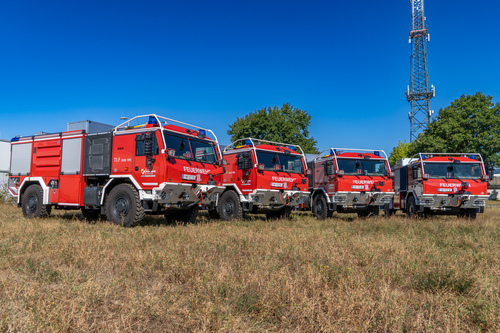 Neue Tatra Spezialfahrzeuge für Wald- und Vegetationsbrandbekämpfung 