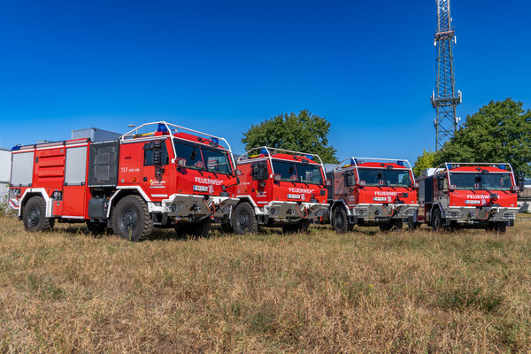 Neue Tatra Spezialfahrzeuge für Wald- und Vegetationsbrandbekämpfung 