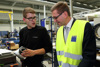 Wirtschafts-Landesrat Markus Achleitner besuchte im Rahmen seines heutigen Bezirkstags Linz-Land die Trumpf Maschinen Austria GmbH + Co KG in Pasching 
