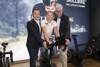 v.l.: Technogym Österreich-Geschäftsführer Gottfried Wurpes, Spitzensportlerin Verena Preiner und LH-Stv. Dr. Michael Strugl