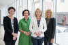 v.l.: Dr.in Bettina Blanka, Mag.a Judith Nieder, Frau LH-Stv.in Mag.a Christine Haberlander, Leiterin Petra Kamptner