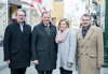 LR Chistopher Drexler, LH Thomas Stelzer, BGM Ines Schiller, MEP Hannes Heide