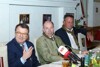 Geschäftsführer Österreichisches Weinmarketing Willi Klinger, Agrar-Landesrat Max Hiegelsberger und OÖ Weinbauverband Präsident Karl Eugen Velechovsk