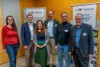 Gruppenfoto von Landesrat Stefan Kaineder mit dem Vorstand des Vereins Geothermie Österreich (v.l.: DIin Julia Diessl, Stefan Kaineder, Dr.in Edith Haslinger, Mag. Gregor Götzl, DI Robert Philipp, DI Karl Weidlinger