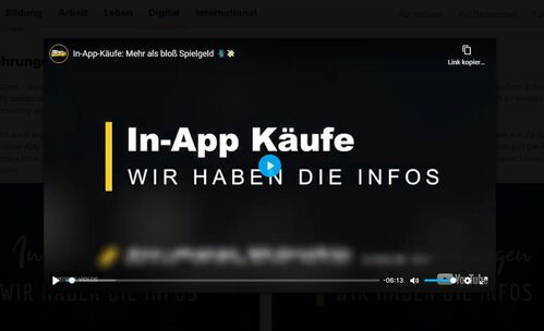 Videostartbild von einem Video der HP JugendService „In-App Käufe Wir haben die Infos“