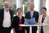 vl. Vizerektor Prof. Thomas Kerbl, Univ.Prof. Dr. Barbara Lüneburg, Landeshauptmann Mag. Thomas Stelzer und Rektorin Univ.Prof. Dr. Ursula Brandstätter präsentierten das neu akkreditierte Promotionsstudium sowie die Veranstaltungshighlights des Winterseme