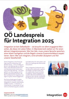Bild Ausschreibung Integrationspreis