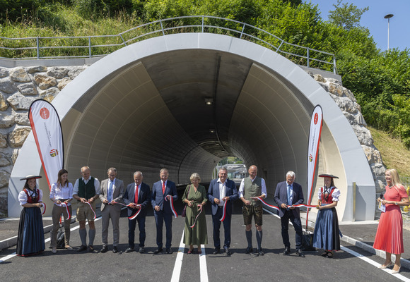 Tunneleröffnung Weyer