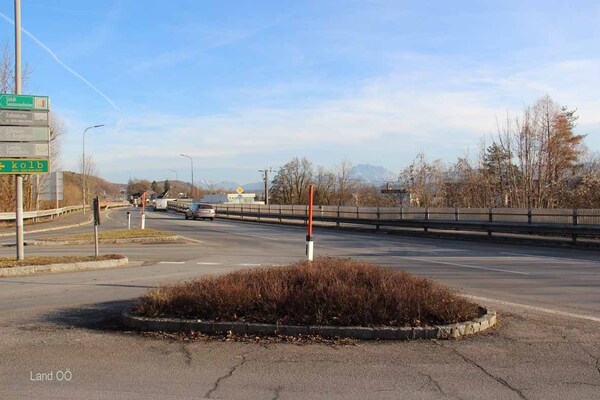 Baufeld B143 Westbahnbrücke Vöcklabruck