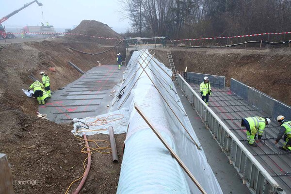 Baufortschritt Brücken Fischillstraße