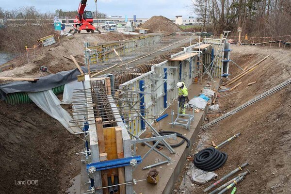 Baufortschritt Brücken Fischillstraße