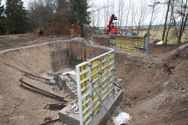 Baufortschritt Brücken Fischillstraße