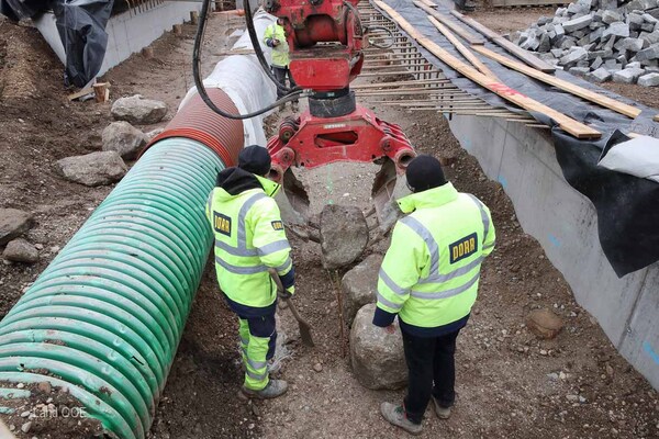 Baufortschritt Brücken Fischillstraße