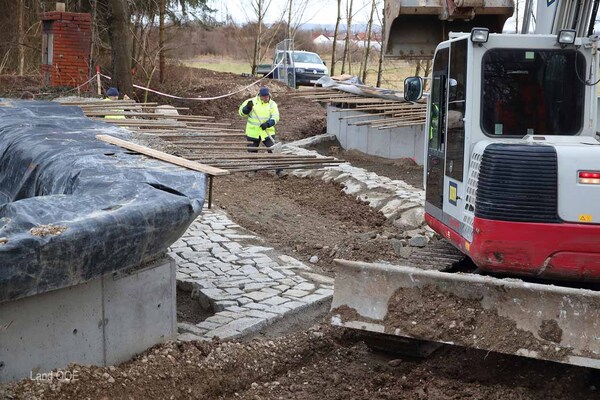 Baufortschritt Brücken Fischillstraße