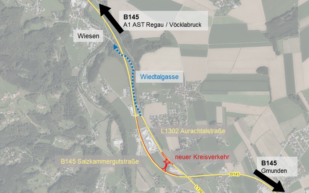 Plan Verkehrsführung