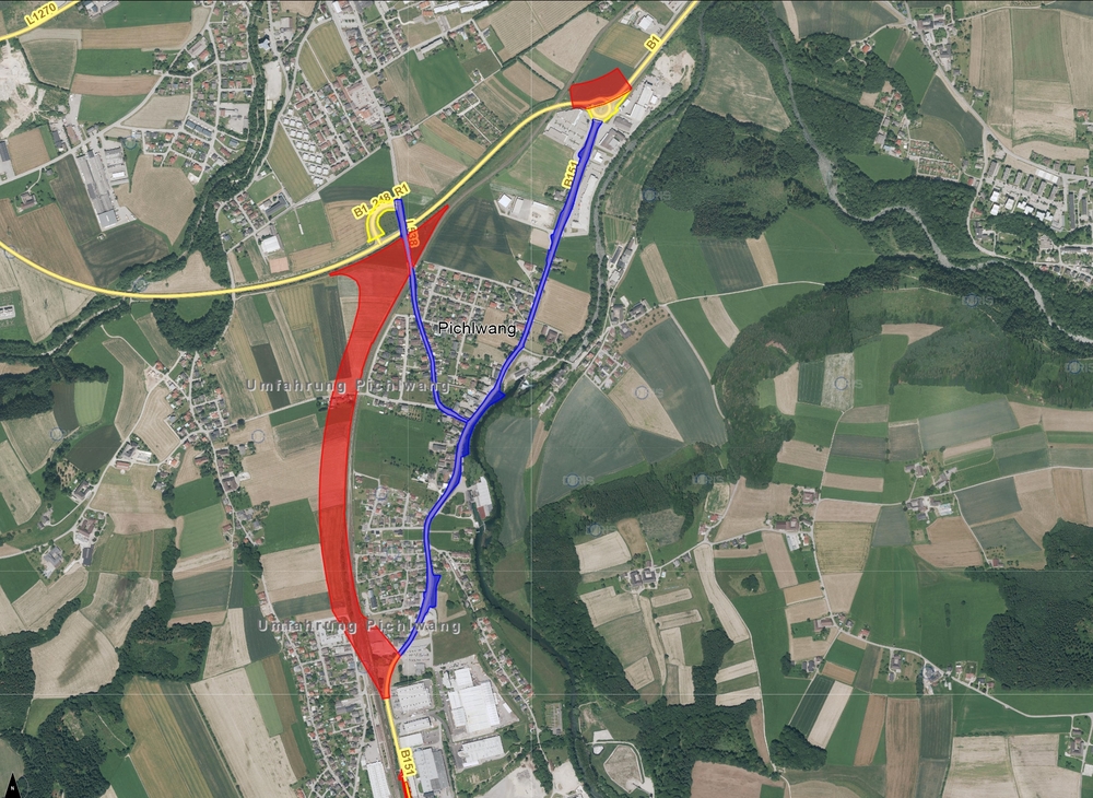 B151 Atterseestraße, Umfahrung Pichlwang