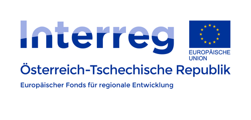 Logo interreg: Österreichisch-Tschechische Republik