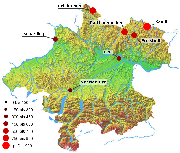 Kalium-40 im Boden im Jahr 2002