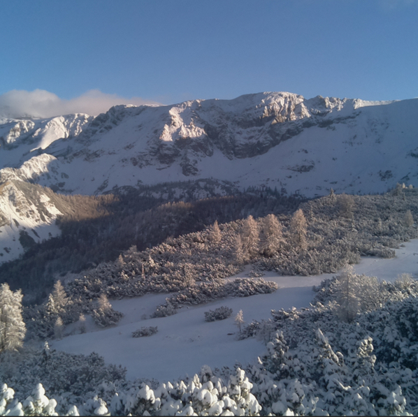 Blick vom Hösskogel Richtung Schrocken