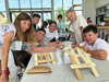 BRG Enns: Leonardo-Werkstatt - Brückenbau ohne Werkzeug und forschen wie Leonardo da Vinci