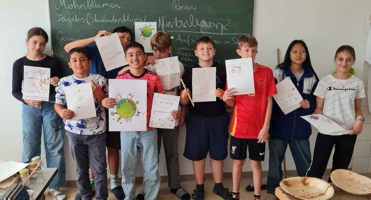 Kreativ mit Blütentinten