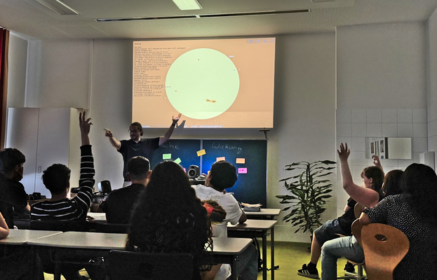 PTS Urfahr bei der Challenge2: Lichtverschmutzung - Mach mit und werde Lichtdetektiv! (Quelle: PTS Urfahr) PTS Urfahr bei der Challenge2: Lichtverschmutzung - Mach mit und werde Lichtdetektiv!