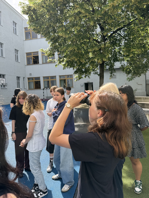 PTS Urfahr bei der Challenge2: Lichtverschmutzung - Mach mit und werde Lichtdetektiv! (Quelle: PTS Urfahr) PTS Urfahr bei der Challenge2: Lichtverschmutzung - Mach mit und werde Lichtdetektiv!