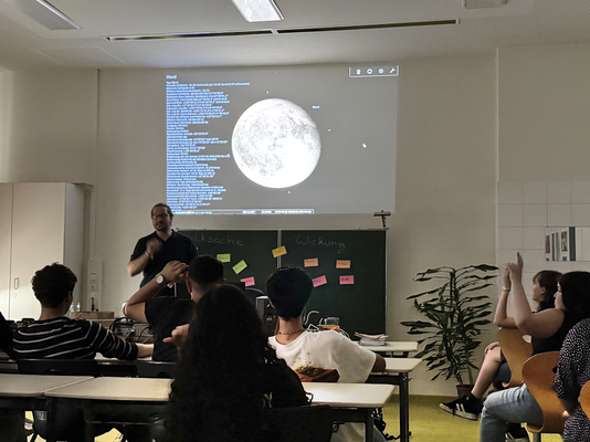 PTS Urfahr bei der Challenge2: Lichtverschmutzung - Mach mit und werde Lichtdetektiv! (Quelle: PTS Urfahr) PTS Urfahr bei der Challenge2: Lichtverschmutzung - Mach mit und werde Lichtdetektiv!