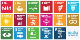 Icons der UN Nachhaltigkeitsziele