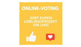 Sujet mit Aufruf zum Onlinevoting