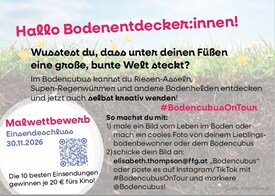 Postkarte mit den Eckdaten zum Gewinnspiel