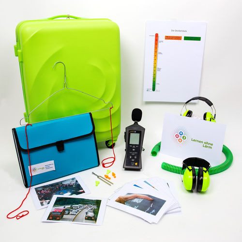 Inhalt des Lärmkoffers Inhalt des Lärmkoffers
