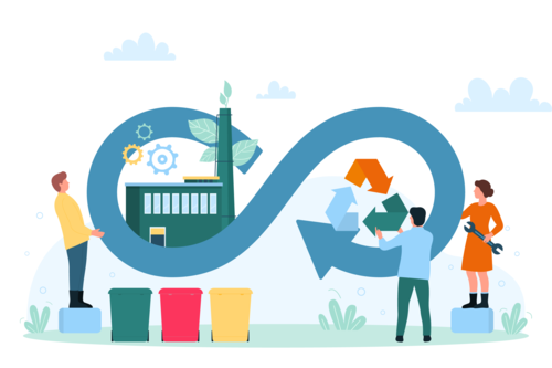 Symbol Kreislaufwirtschaft