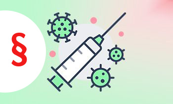 Symbol COVID-19-Impfpflicht