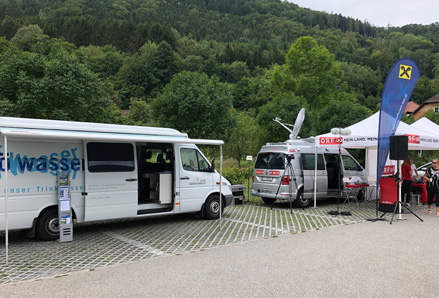 Laborbus in Engelhartszell