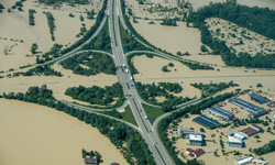 Hochwasser 2013 in Bayern (Quelle: Bay. Staatsministerium für Umwelt u. Verbraucherschutz)