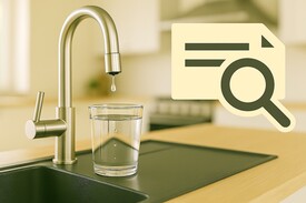 schemenhafte Darstellung Trinkwasserqualität