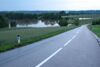 Rückhaltebecken Sonnleiten beim Hochwasser 2016