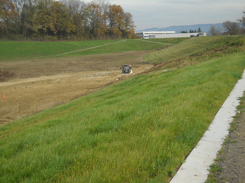 Rückhaltebecken Sandbach